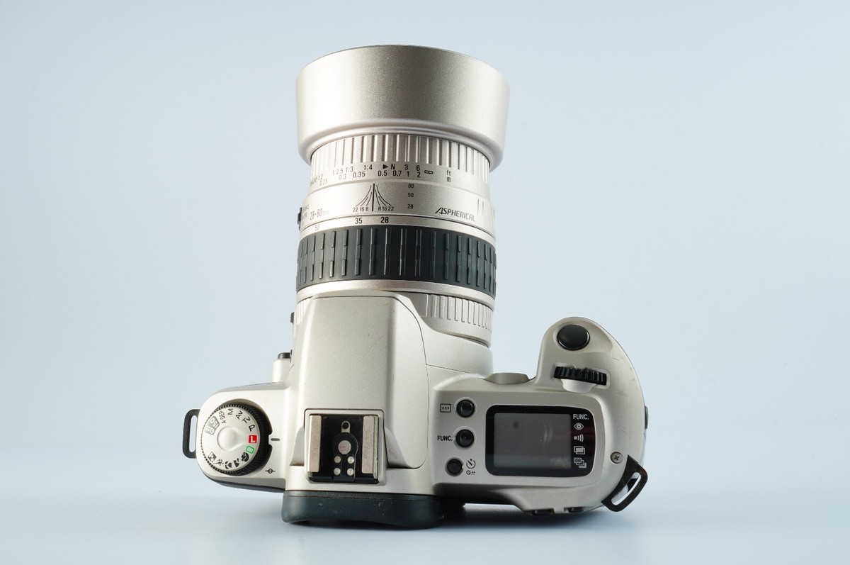 EX+5 Canon EOS REBEL G Kiss 35mm Film Camera w/ EF 28-80mm F