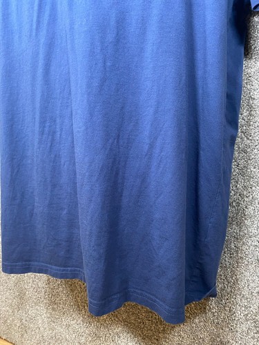 Criquet Pocket Polo Shirt Mens XXL Blue Pima Cotton Blend *Comp' Logo On Sleeve* - Picture 9 of 13