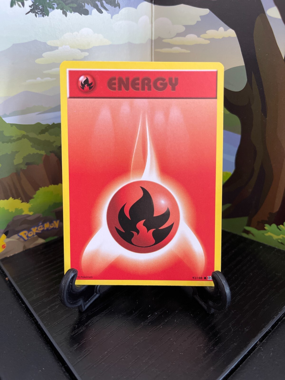 Fire Energy 92/108 - Evolutions - Common - Pokemon Card TCG - LP