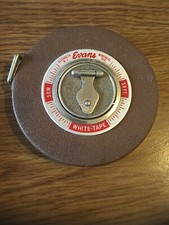 Evans Tape Measure 50 White Tape Made In USA