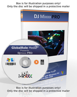 DJ PRO Edition Mixing Software Live Jam Aufnahme für Heim Mixing & Disc Jockeys
