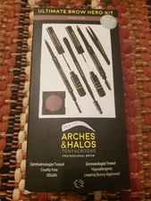 NIB Arches And Halos Medium 7 Pc Ultimate Brow Kit $82 Retail! 