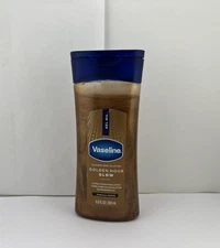 Vaseline Glazed & Glisten Golden Hour Body Gel Oil Glow Vanilla Cocoa, 6.8 oz