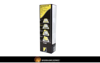 Woodland Scenics ST1416 3% Incline/Decline Set (6 Pack) 0-4.5in In 12ft