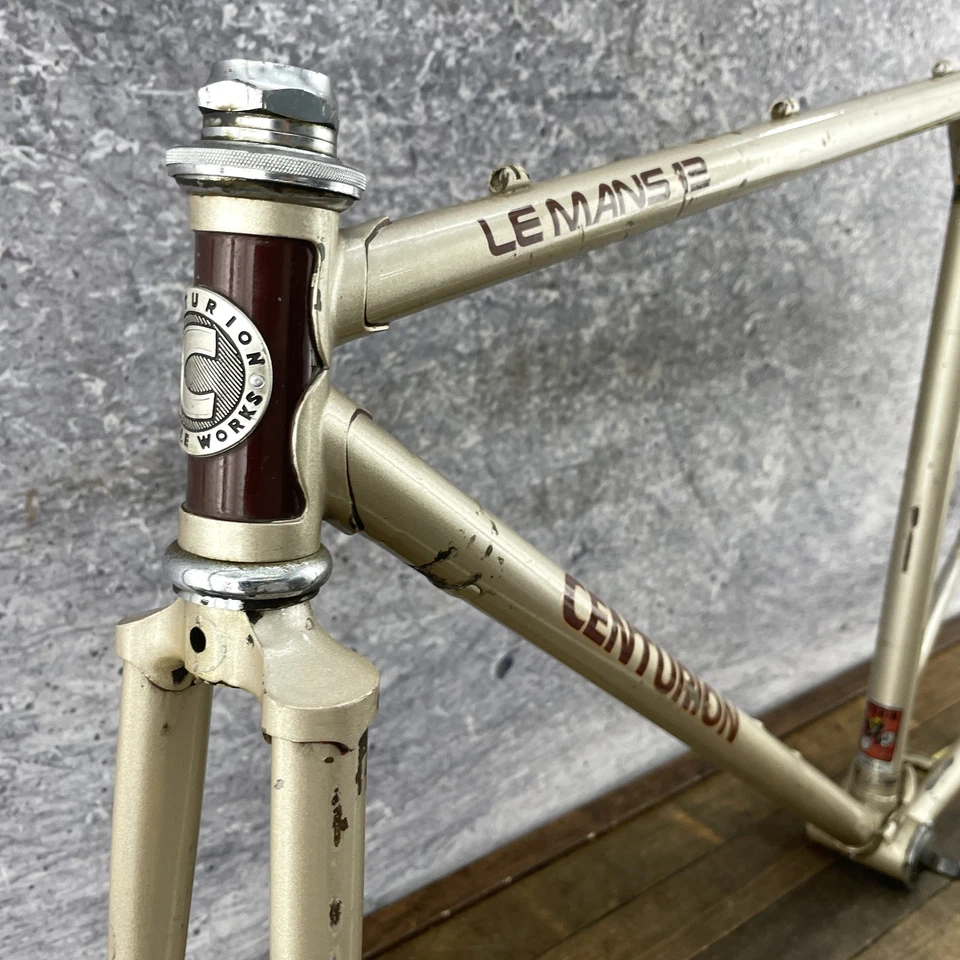Vintage Centurion Le Mans 12 Road Bike Frame 50 cm Japan Champion 5 Steel Small - Image 2 of 4