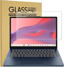 Tempered Glass Screen Protector for Lenovo Chromebook m 14", Anti Scratch Bubble
