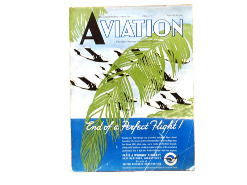 Aviation – April 1937 – Flight of Consolidated Bombers