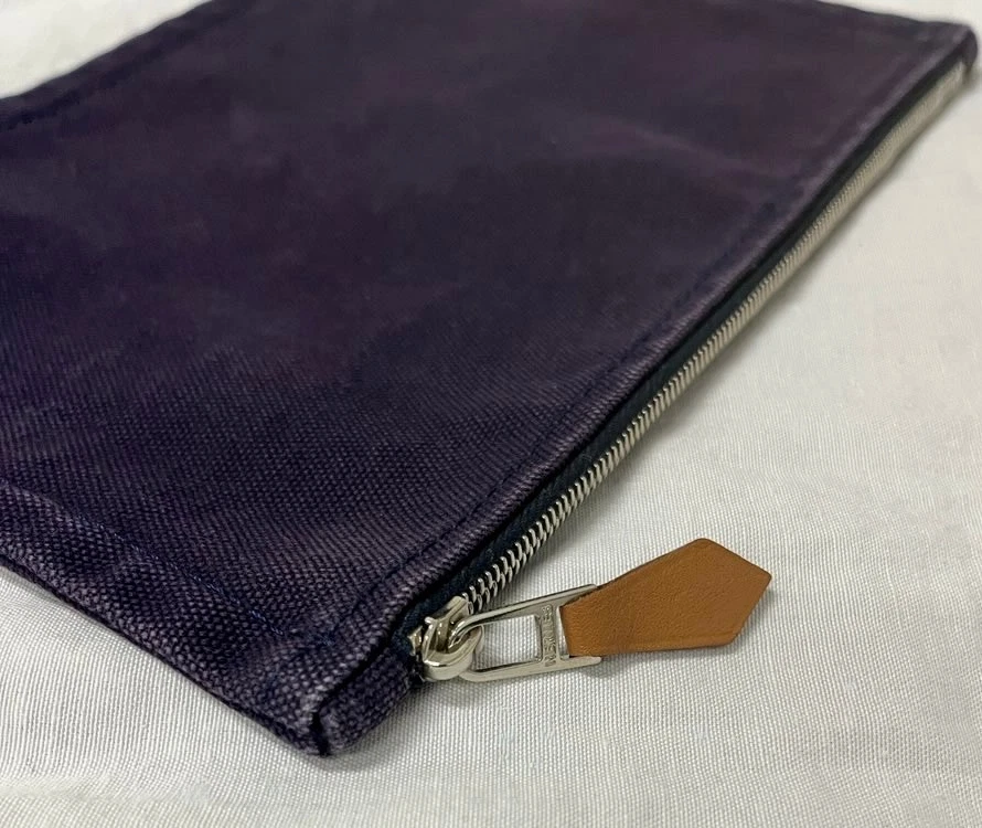 BOLSA HERMES ALGODÓN "BAÑO" CREMALLERA Foto 2 de 4