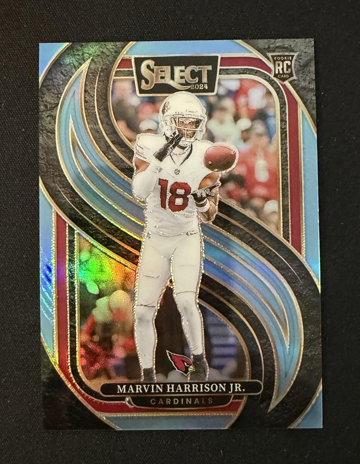 Marvin Harrison Jr. 2024 Panini Select- Premier Level Light Blue Prizm #/99 RC!!