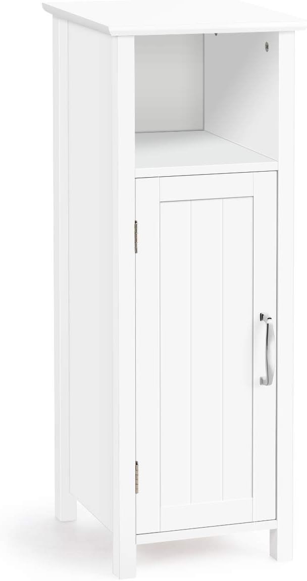 Multi-Purpose Storage Cabinet with Adjustable Shelf for Bathroom or Living Room