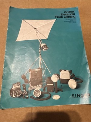 Original Information Pamphlet For Grafted Electronic Flash Lighting