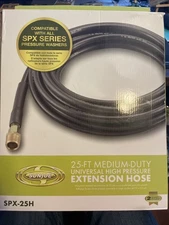 Sun Joe SPX25H 25' Medium-Duty Extension Hose for Sun Joe Pressure Washers- Open