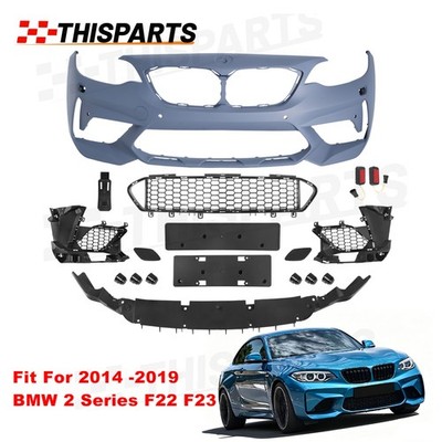For 2014-2019 BMW 2 Series F22 F23 Facelift to M2 CS Front Bumper Conversion Kit