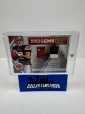 2010 Gridiron Gear Colt McCoy Rookie Patch Auto /75