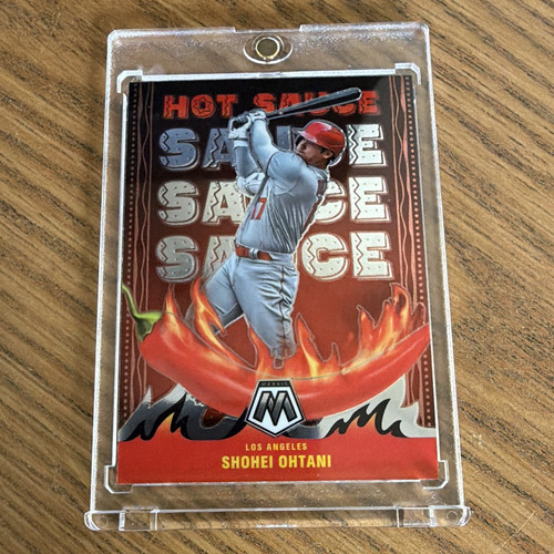 Panini 2022 Mosaic Baseball Shohei Ohtani Los Angeles Angels Hot Sauce HS-6