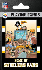 Adult Playing Cards - Pittsburgh Steelers Fan Deck, Official NFL 54 Card Deck