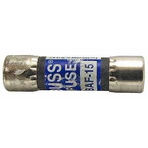 Bussmann BAF-15, 15 Amp (15A) 250V Fast Acting Midget Fuse