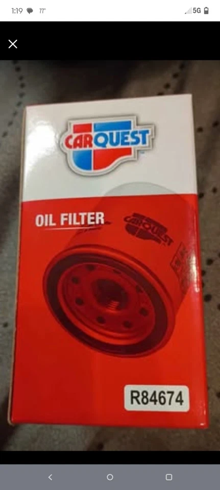 Filtro de aceite de motor CARQUEST #R84674 Foto 2 de 4
