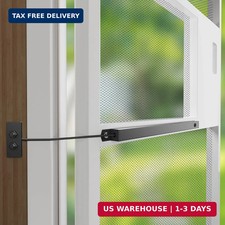 RV Screen Door Closer with Adjustable Tension, Auto-Closing Device  Built-in Cu