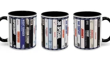 Arena Rock Cassette Mug, Retro Music Lovers Coffee Cup, Coffee Cup