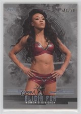 2017 Topps WWE Undisputed Women's Division WWE Silver 48/50 Alicia Fox #W-2 9aj