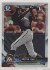 2018 Bowman Draft Chrome Refractor Tristan Pompey #BDC-129 9gy