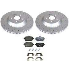 Wagner Rear Rotors Hella Low-met Disc Brake Pads Kit For W222 S450 C217 S560