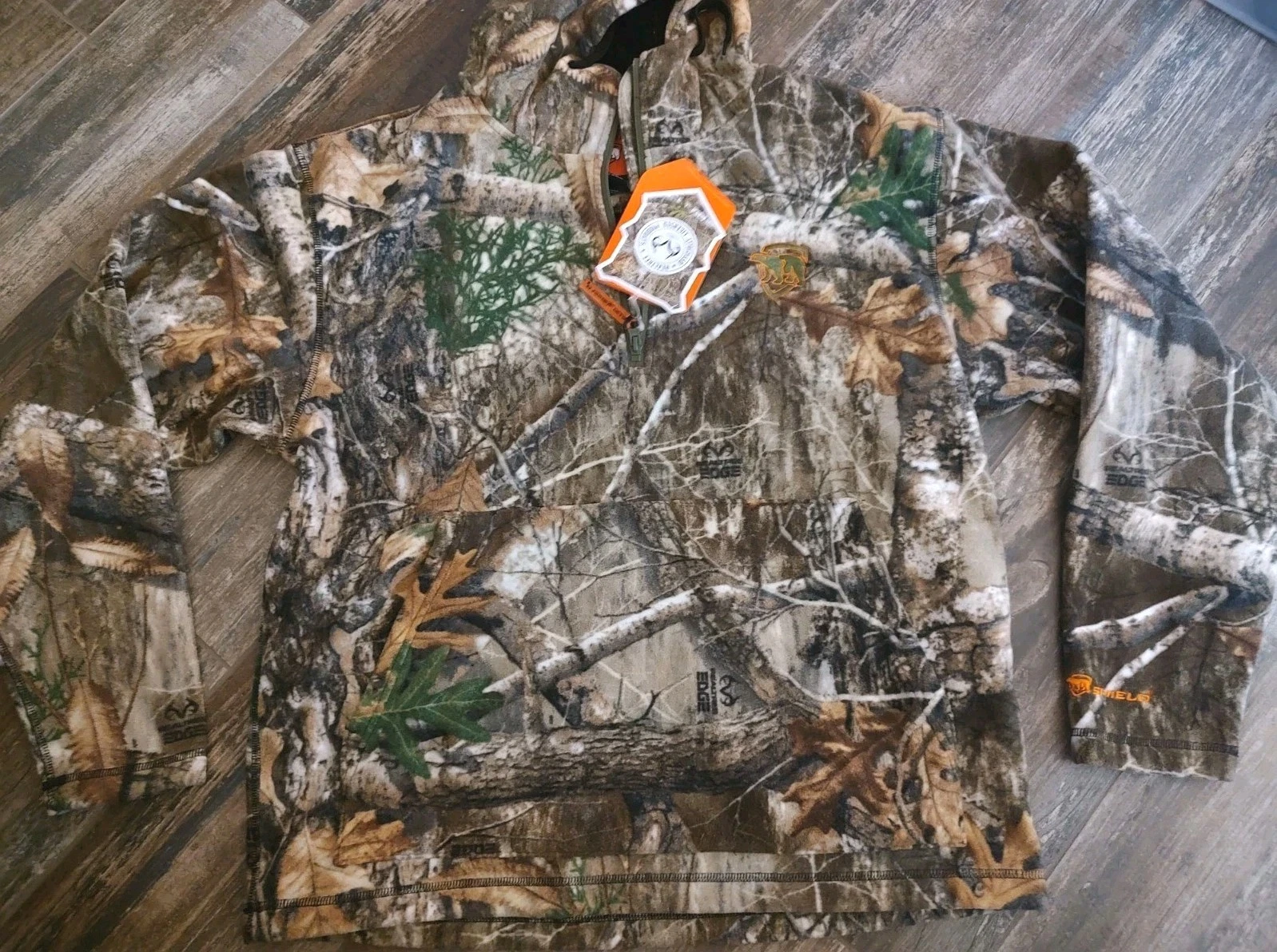 Arctic Shield Men's Echo Sherpa Fleece Jacket 530900-804 Realtree Edge Med NWT