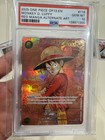 One Piece Monkey D Luffy OP13-118 Red Manga PSA 10 Custom Proxy Replica Display