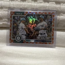 Topps 2026 Series 1 Serial Mariners Mashers #168 Raleigh Rodriguez /25