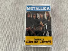 Rare Sealed METALLICA 5.98 Garage Days Re-Revisited cassette, import, misprint
