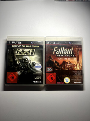 Fallout New Vegas Ultimate Edition + Fallout 3 GOTY (PlayStation 3)