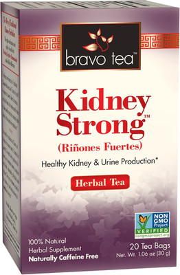 Caffeine-Free Kidney Strong Herbal Tea - 20 Tea Bags for Wellness