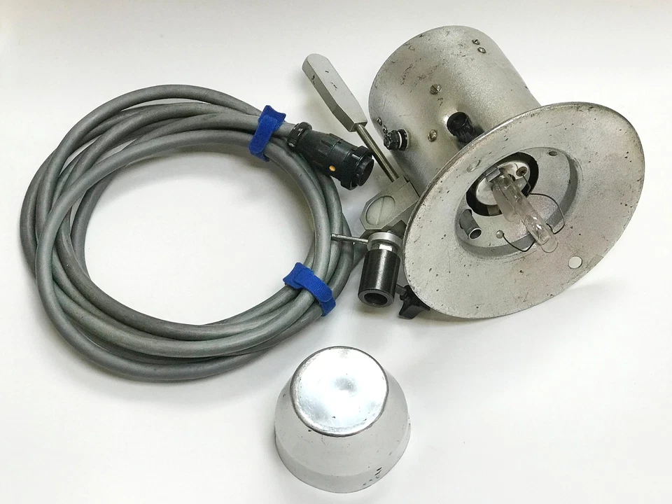 Cabezal de flash Balcar cable de 12 1/2 pies + reflector + 2 lámparas de modelado + anillo de velocidad quimera Foto 3 de 4