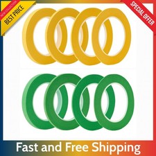 4 Rolls Automotive Fine Line Tape 1/16, 1/8, 1/4, 1/2 Inch Paint Masking Tape.