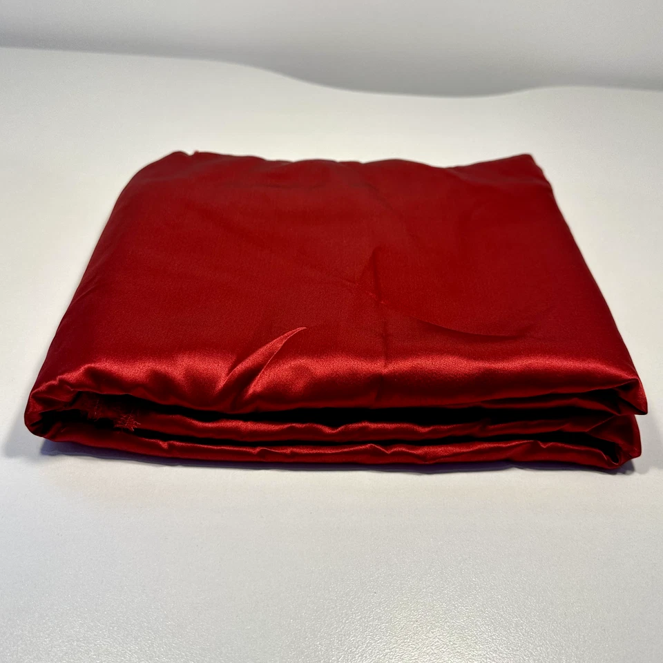 Premium Silk - 100% Pure Mulberry Silk 19 Momme Satin Charmeuse  (Wine Red - 8m) - Image 2 of 4