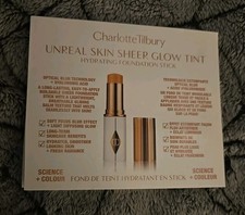 Charlotte Tilbury Unreal Skin Sheer Glow Tint Sampler Fair Medium Tan Deep.