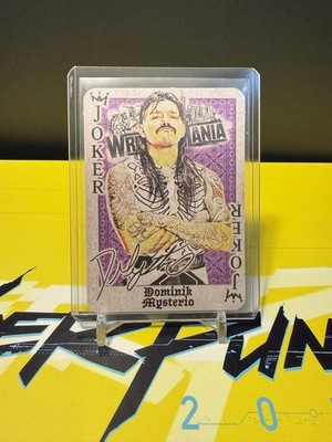 DOMINIK MYSTERIO-WWE Hot Topic Ripple Junction-Limited Edition PROMO Card- New