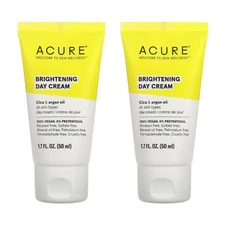 Acure Organics Brilliantly Brightening Day Cream  1 7 fl oz 50 ml Cruelty-Free,