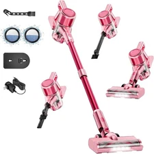 Cordless Vacuum Cleaner 35Kpa Powerful Lightweight Stick Vacuum Rechargeable