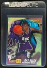 1996-97 Fleer Ray Allen Lucky 13 Rookie RC #5 Bucks