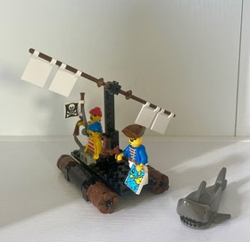 Lego 6257 Castaways Raft Vintage 100% Complete w/Instruction Manual 