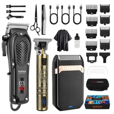 HIENA PRO Professional Hair Clippers for Men, Cordless Hair Clipper for Hair ...