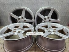 2005-2007 C6 Corvette Oem Wheel Rim Set Front Rear 18x8.5 19x10 Used Decent