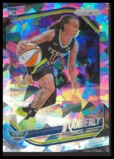 2025 Panini Prizm WNBA #95 JJ Quinerly Ice Prizms Dallas Wings