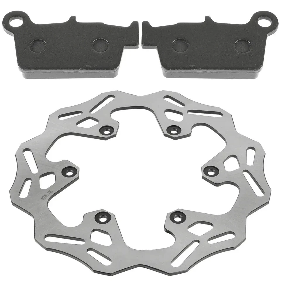 Rotor de disco de freno trasero con pastilla de freno para Yamaha YZ125 YZ250 YZ450F 2003-2025 Foto 4 de 4