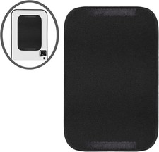 RV Door Window Shade Cover Black 16 x 24.75 inches Camper Sunshade Privacy