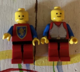 LEGO 6017 King's Oarsmen Castle Pirates 1987 Knight Boat - Missing A Few Pieces
