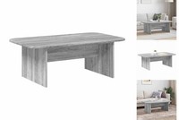 Couchtisch Kaffeetisch Beistelltisch Wohnzimmertisch Graues Sonoma 93X53X33 Cm