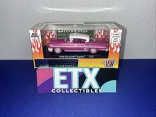 M2 Machines CHASE /500 58’ Chevrolet Impala, pneumatici in gomma rosa, limitati a 500
